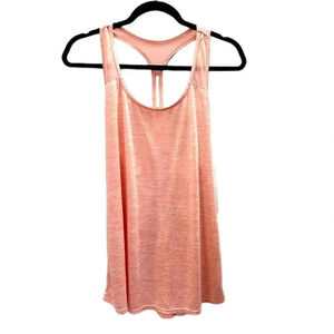 Layer 8 Women's Quick Dry Salmon Cool Mesh Racerback Size L NWT